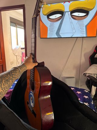 Guitarra Clásica Marrón