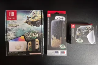 Nintendo Switch OLED Zelda NUOVA