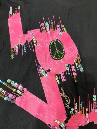 Mini abito monospalla LOVE