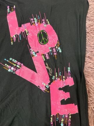 Mini abito monospalla LOVE