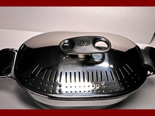 Spaghettiera ovale in acciaio inossidabile ARCA