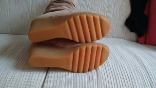 Stivali Keys scamosciati donna