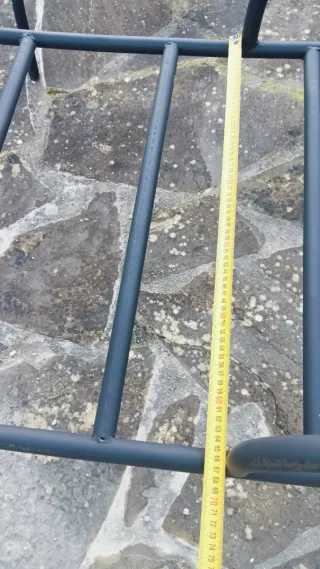 Tumbonas de diseño francés en forja