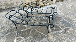 Tumbonas+mesa/estilo Maison Jansen-Francia-Años 60