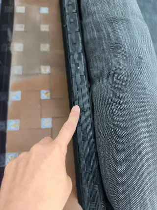 Conjunto Terraza Ratán Negro