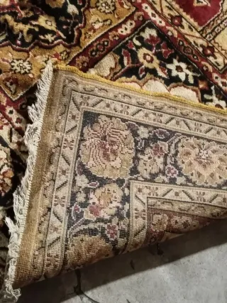 Tappeto persiano lana rosso e marrone