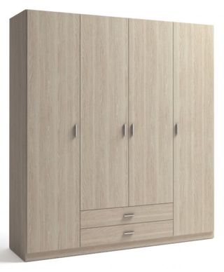 Armario de madera color beige/marrón