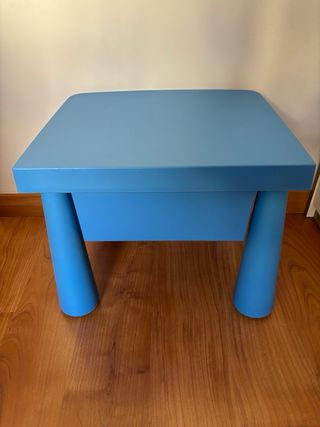 Mesita de noche infantil Ikea azul