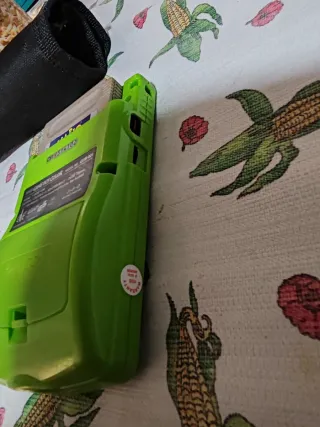 Game Boy Color Verde Lime + Wario Blast
