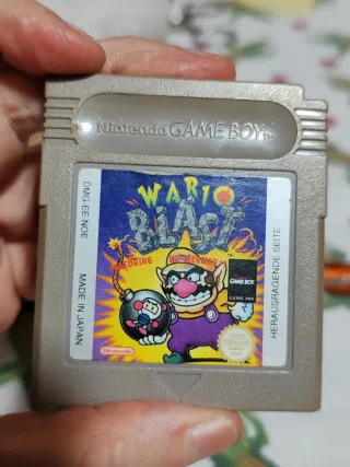 Game Boy Color Verde Lime + Wario Blast