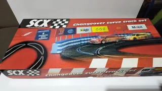 SCX Changeover Curve Track Set Scalextric