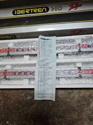 Ibertren Talgo H0 con luz 2180