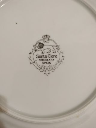 Sopera de porcelana Santa Clara