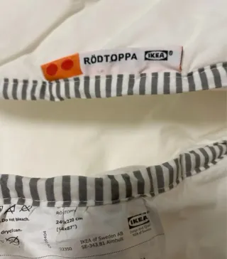 Edredón Nórdico Ikea Rodtoppa 240x220 Extra Cálido