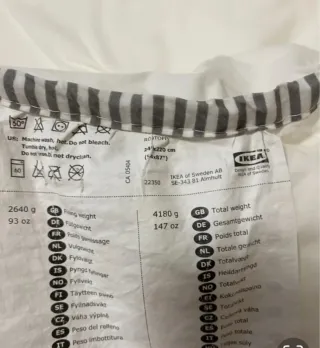 Edredón Nórdico Ikea Rodtoppa 240x220 Extra Cálido