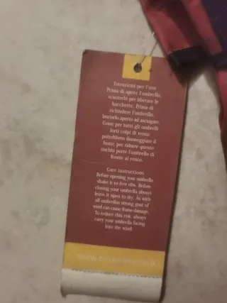 Ombrello Olivier rosso