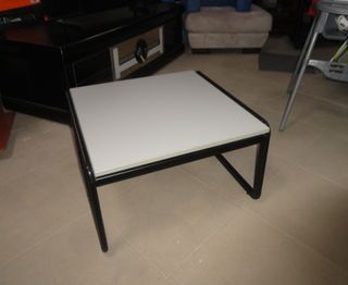 Mesa Centro Negra y Blanca