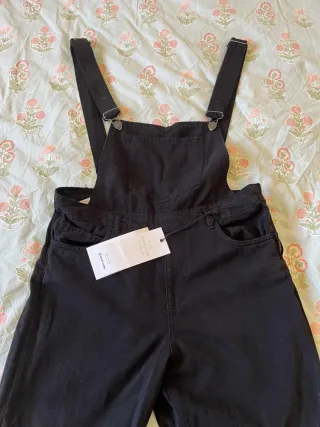 Peto vaquero negro nuevo talla 42