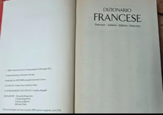Dizionario Francese-Italiano, Italiano-Francese