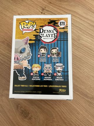 Funko Pop Inosuke Hashibira 870 Demon Slayer