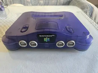 Consola Nintendo 64 Morada Edición Grape Purple