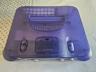 Consola Nintendo 64 Morada Edición Grape Purple