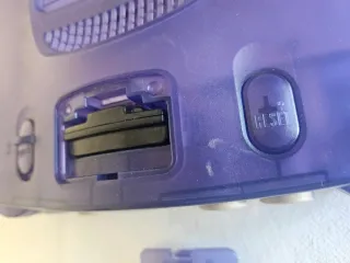 Consola Nintendo 64 Morada Edición Grape Purple