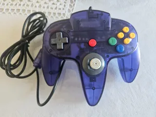 Consola Nintendo 64 Morada Edición Grape Purple