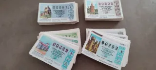 Lote décimos Lotería Nacional 80000