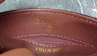 Tarjetero Chanel original