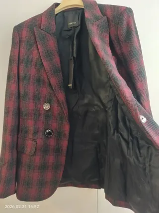 Blazer Pinko a cuadros