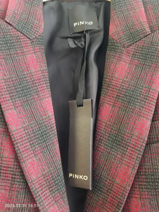 Blazer Pinko a cuadros
