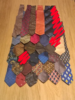 Corbatas seda a 2,50€