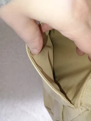 Borsa Piquadro Pelle e Tessuto Tecnico Beige