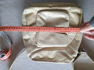 Borsa Piquadro Pelle e Tessuto Tecnico Beige