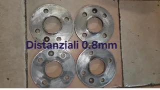 Kit Distanziali 4x98 0.8mm Fiat