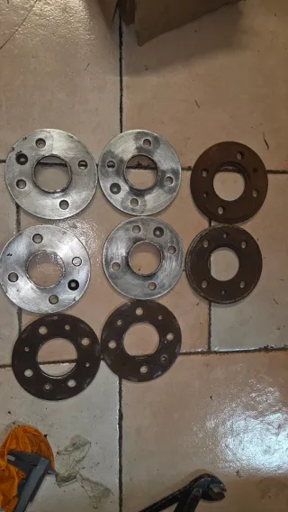 Kit Distanziali 4x98 0.8mm Fiat