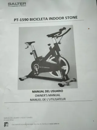 Bicicleta Spinning Salter PT-1590