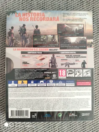 The Division 2 Washington DC Edition PS4