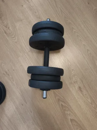 Mancuernas 30kg (2x15kg) Ajustables