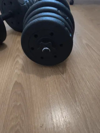 Mancuernas 30kg (2x15kg) Ajustables