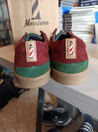 Zapatos Morrison Verde y Rojo