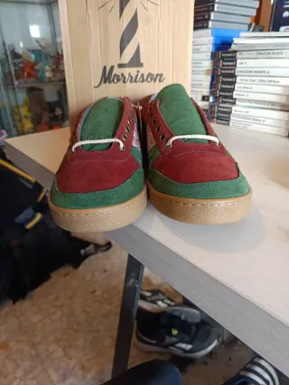 Zapatos Morrison Verde y Rojo