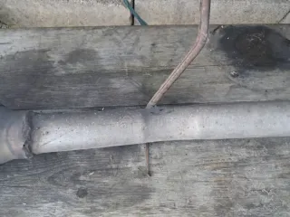 Tubo de escape coche modelo psa