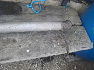 Tubo de escape coche modelo psa