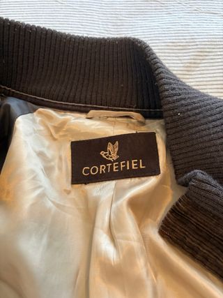 Chaqueta pana/punto Cortefiel M