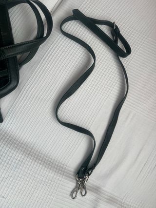 Bolso Bimba y Lola verde con remaches