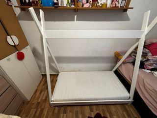 Cama Montessori Blanca Regalo!!!