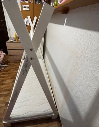Cama Montessori Blanca Regalo!!!