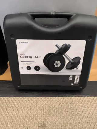 Maletín Pesas Decathlon Domyos 20kg